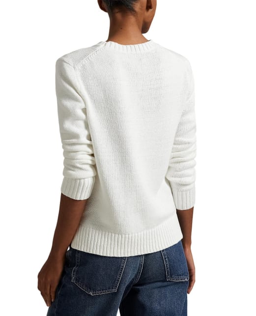 Polo Ralph Lauren Свитер Polo Bear из льна и хлопка - Артикул: 211978359001