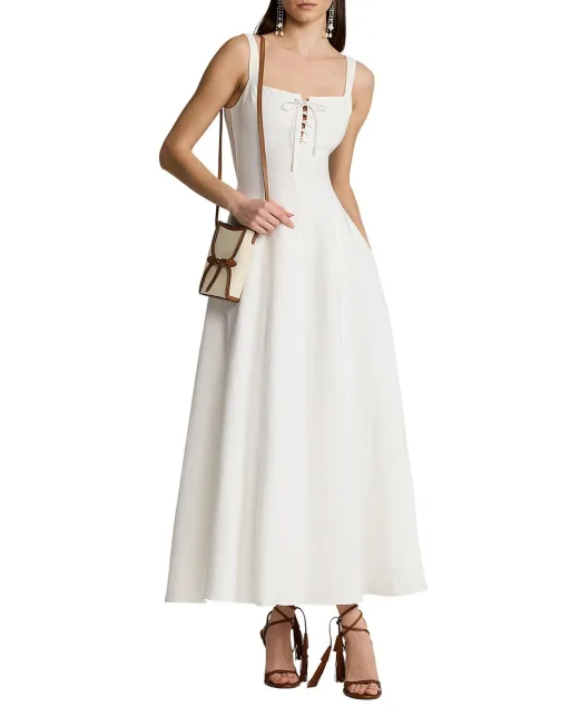 Ralph Lauren Collection Льняное платье - Артикул: 290975331001