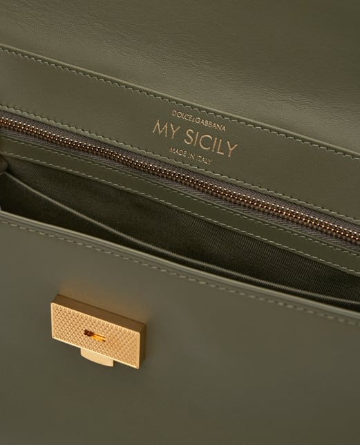 Dolce&Gabbana Сумка My Sicily Medium з телячої шкіри - Артикул: BB7782-B7321