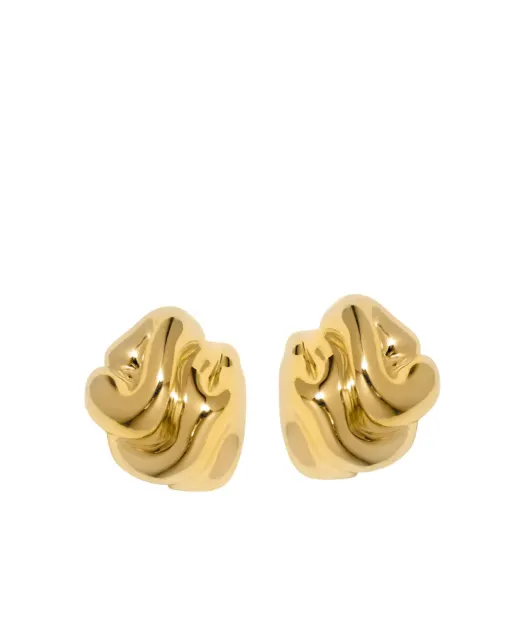Completedworks Серьги из переработанного золота по вермелю - Артикул: R2212-gold