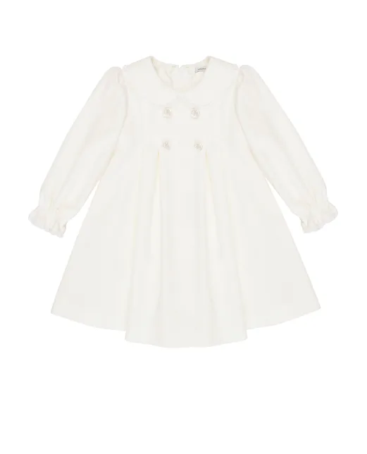 Dolce&Gabbana Детское платье из бархата - Артикул: L24DI8-FUWB3