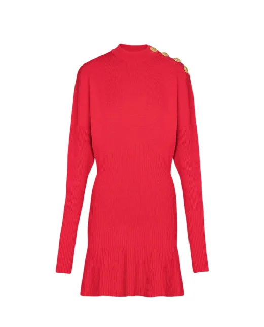 Balmain Сукня міні - Артикул: GF1R9417KJ44