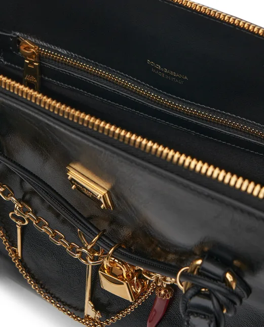 Dolce&Gabbana Сумка Vittoria Medium з телячої шкіри - Артикул: BB7844-A0070