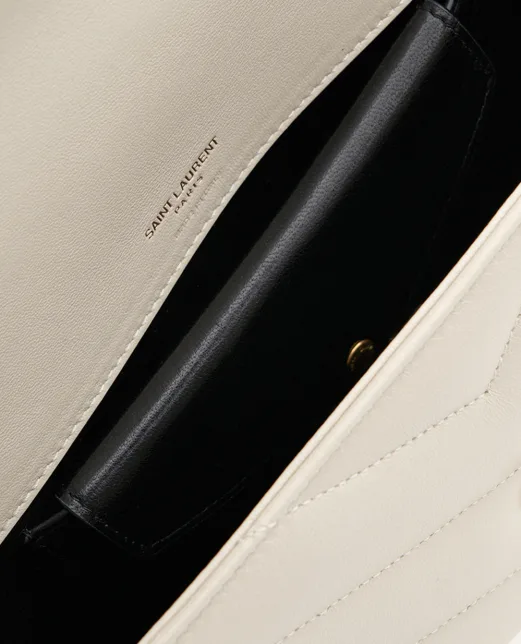 Saint Laurent Сумка зі шкіри Loulou Small - Артикул: 801437-AAEAX