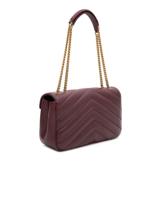 Saint Laurent Сумка зі шкіри Loulou Medium - Артикул: 801439-AAEAX