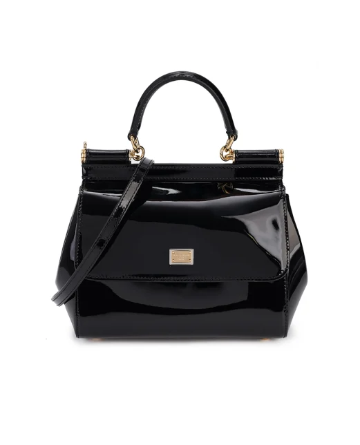 Dolce&Gabbana Кожаная сумка Sicily Medium - Артикул: BB6003-B1471