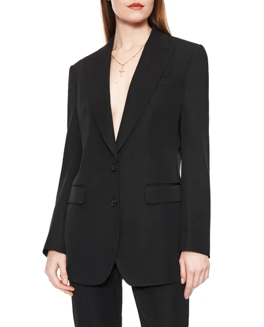 Dolce&Gabbana Габардиновый жакет из шерсти - Артикул: F29V1T-FU2OW