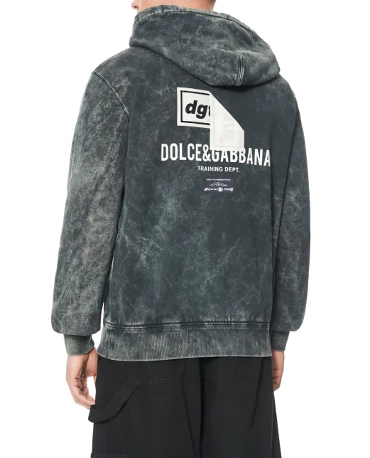 Dolce&Gabbana Худі з принтом логотипу - Артикул: G9BGPT-G7POJ