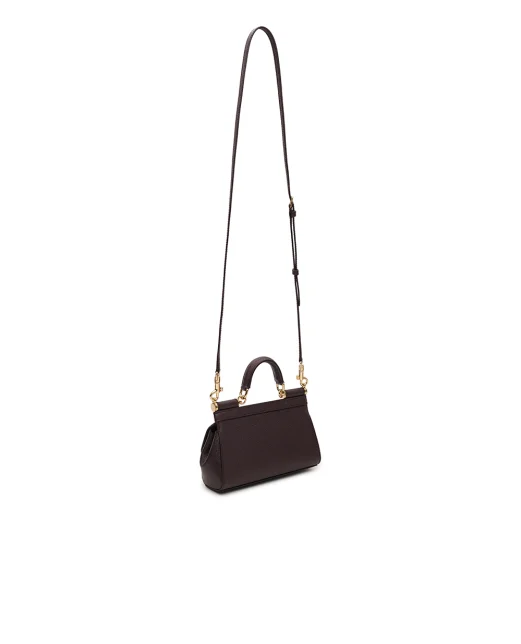 Dolce&Gabbana Кожаная сумка Sicily Small - Артикул: BB7116-B1001
