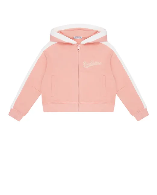 Dolce&Gabbana Детская толстовка с капюшоном (костюм) - Артикул: L5JWCV-G7PWH-S