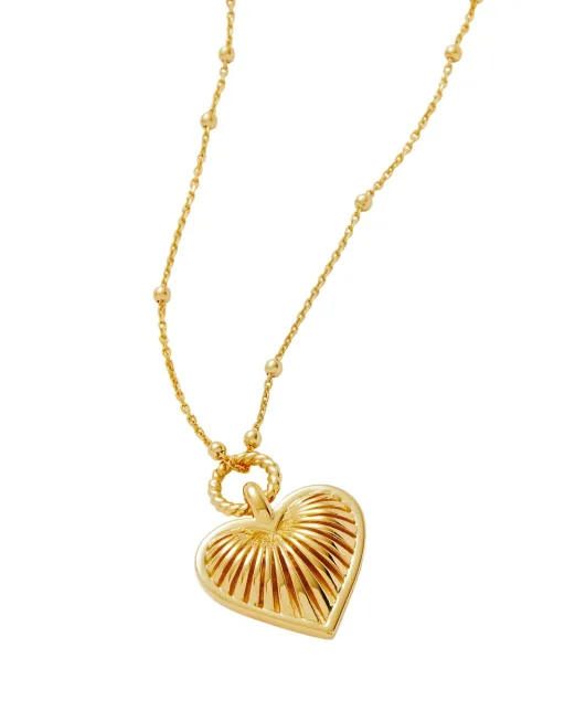 Missoma Кулон-підвіска у формі серця - Артикул: VLT-G-N4-CH7-NS