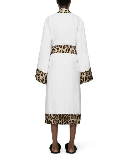 Dolce&Gabbana Халат з махрової бавовни - Артикул: TCF010-TCAGO