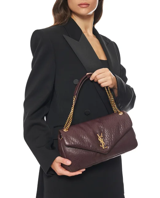 Saint Laurent Кожаная сумка Сalypso - Артикул: 800916-AACYT