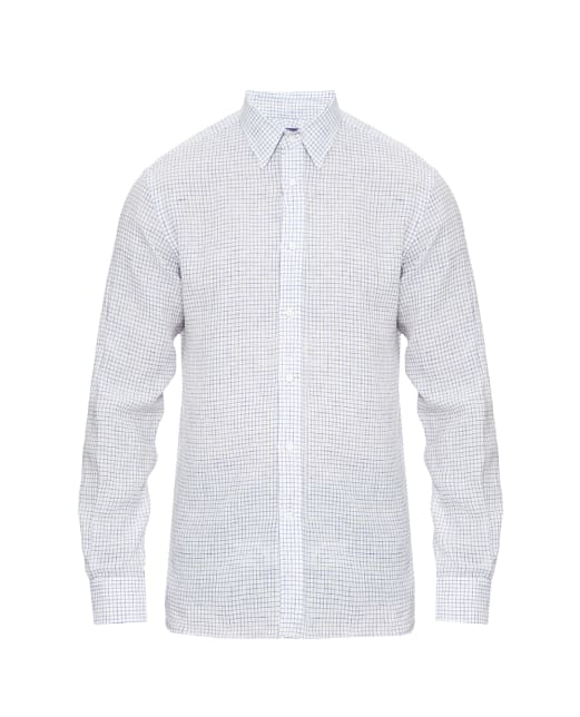 Ralph Lauren Purple Label Сорочка з льону - Артикул: 791964448001