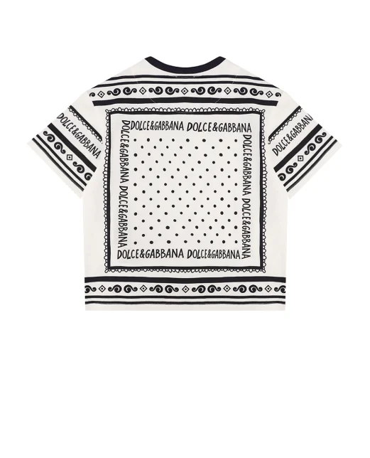 Dolce&Gabbana Детская футболка - Артикул: L4JTHV-II7FZ-B