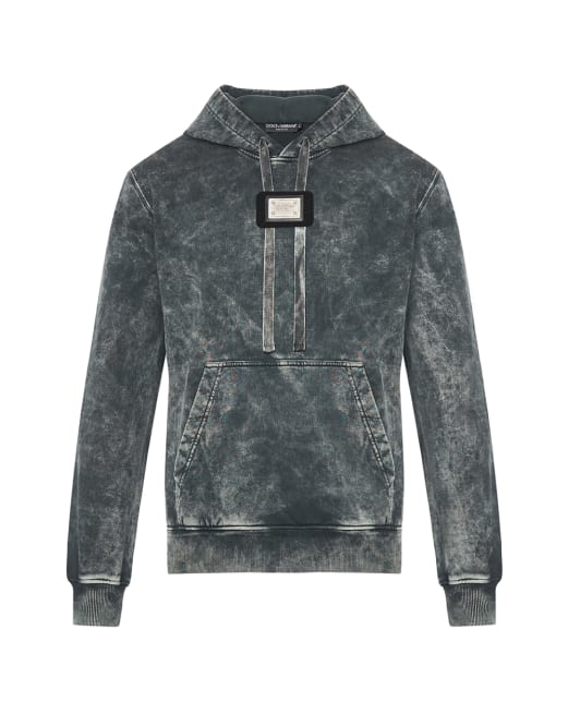 Dolce&Gabbana Худі з принтом логотипу - Артикул: G9BGPT-G7POJ