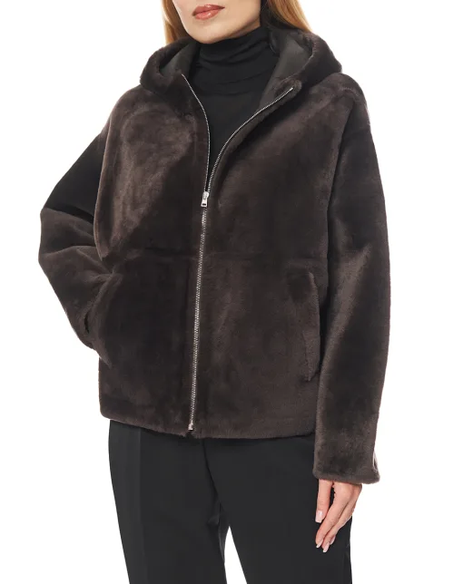 Yves Salomon Дублянка з овчини - Артикул: 25WYV61461MERL