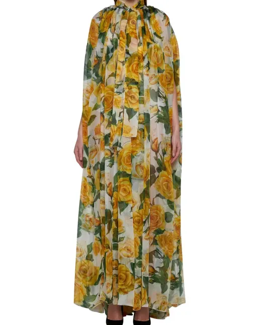 Dolce&Gabbana Шовковий каптан - Артикул: F0P34T-IS1P2