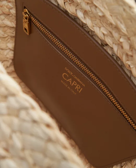 Dolce&Gabbana Солом'яна сумка-кошик Capri - Артикул: BB7832-AN548