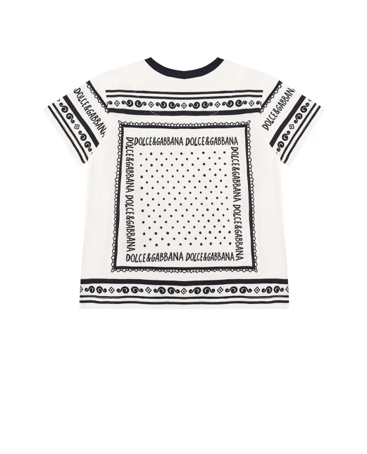Dolce&Gabbana Детская футболка - Артикул: L1JT7W-II7FZ