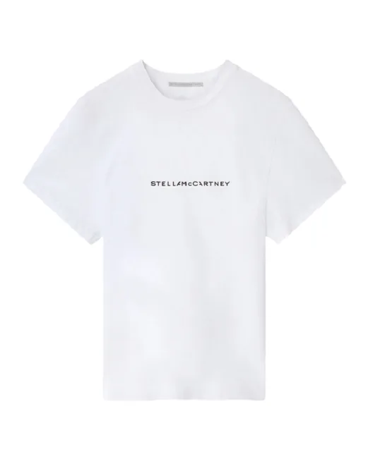 Stella McCartney Футболка оверсайз с логотипом - Артикул: 6J01583SPY48