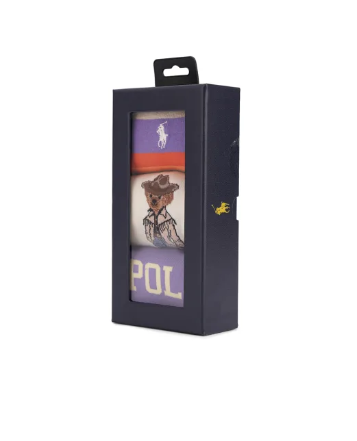 Polo Ralph Lauren Носки Polo Bear (3 пары) - Артикул: 455955248001