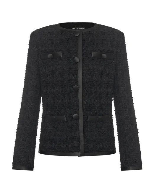 Dolce&Gabbana Жакет из твида - Артикул: F27EBT-HUMJK