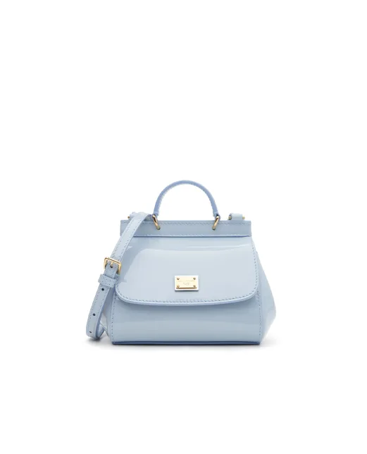 Dolce&Gabbana Дитяча сумка Sicily Mini з лакованої шкіри - Артикул: EB0003-A1067