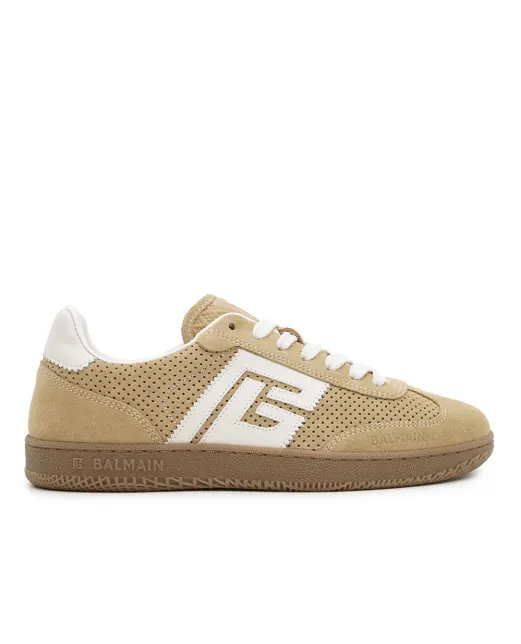 Balmain Кросівки Balmain Swan із замші - Артикул: GN1VI735LACS