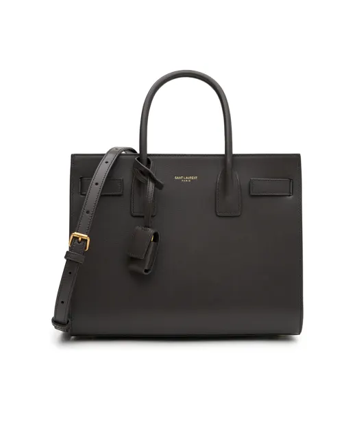 Saint Laurent Сумка Sac De Jour baby из телячьей кожи - Артикул: 421863-02G9W