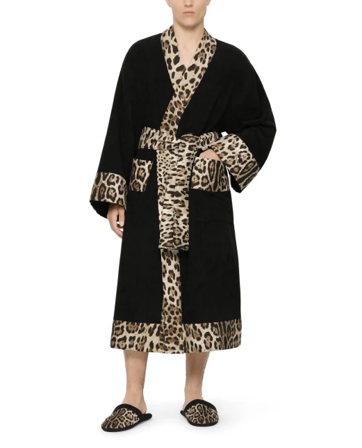 Dolce&Gabbana Тапочки з махрової бавовни - Артикул: TCF001-TCAGW