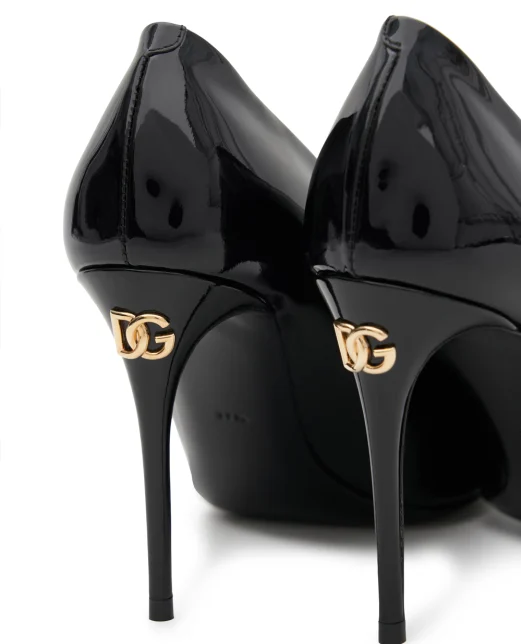 Dolce&Gabbana Туфли-лодочки Cardinale из лакированной кожи - Артикул: CD1860-A1471