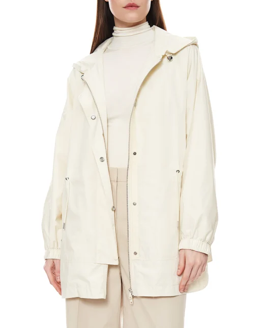 Yves Salomon Куртка с капюшоном - Артикул: 26EFV03373L04W