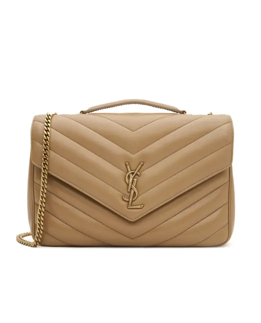 Saint Laurent Сумка зі шкіри Loulou Large - Артикул: 803541-AAEAX
