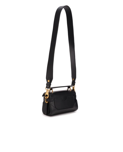 Balmain Кожаная сумка B-Buzz 19 - Артикул: EN1AE742LAVE