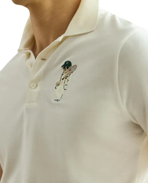 Ralph Lauren Purple Label Поло с вышивкой - Артикул: 790961156001