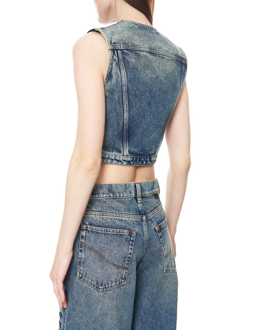 Stella McCartney Жилет укороченный - Артикул: 6D04553SQH48