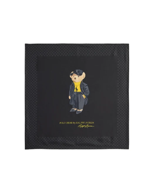 Polo Ralph Lauren Платок Polo Bear из шелка - Артикул: 455P04667001