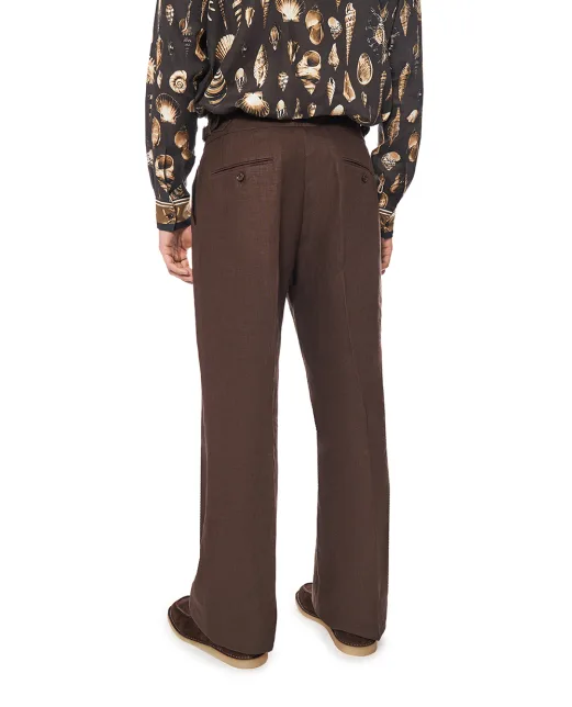 Dolce&Gabbana Штани з льону - Артикул: GP110T-FU4MC