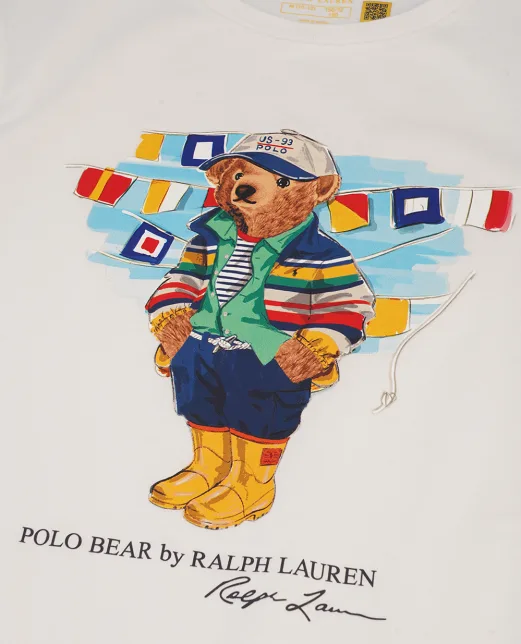 Polo Ralph Lauren Детская футболка Polo Bear - Артикул: 322958332001