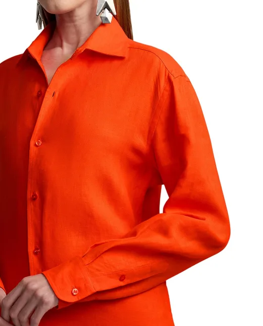 Ralph Lauren Collection Льняная рубашка - Артикул: 290966481001