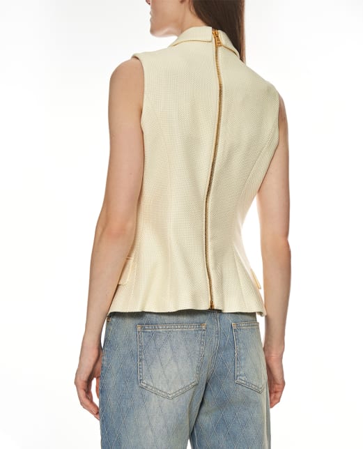 Balmain Жакардовий жилет - Артикул: FF1AG740VI29