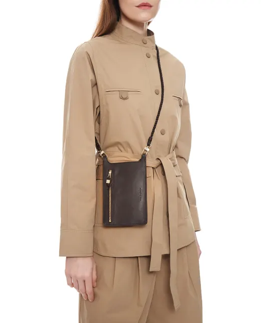 Yves Salomon Сумка из телячьей кожи - Артикул: 26EAA205XXAPXX