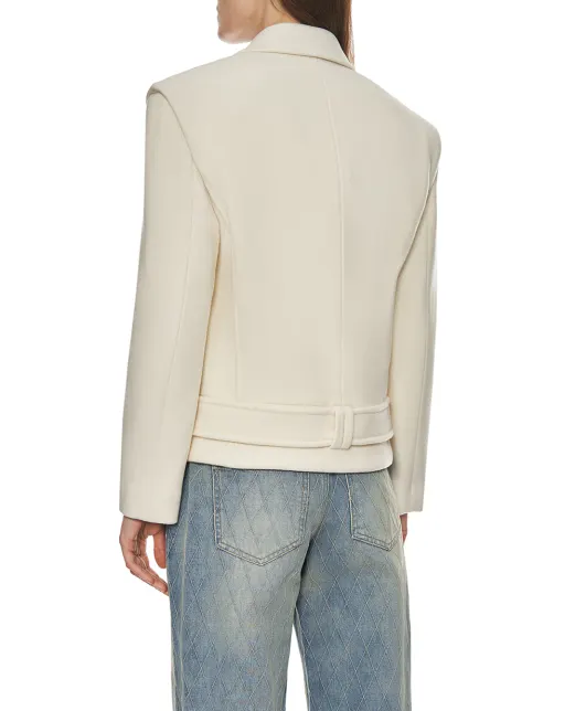 Balmain Укорочений кашеміровий жакет - Артикул: FF1UA095WB50