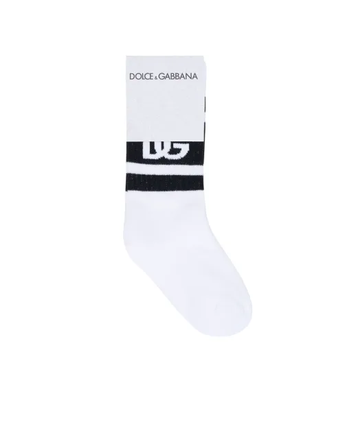 Dolce&Gabbana Детские носки с логотипом - Артикул: LBKAC5-JBCAC