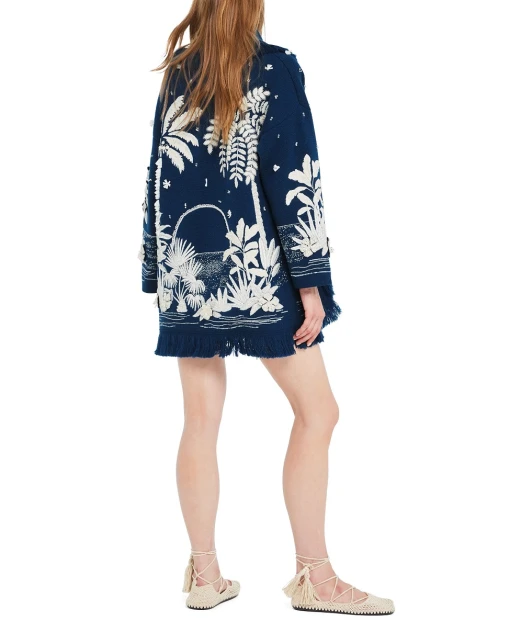 Alanui Кардиган из шерсти с вышивкой из бусин - Артикул: LWHB064R26KNI0064696