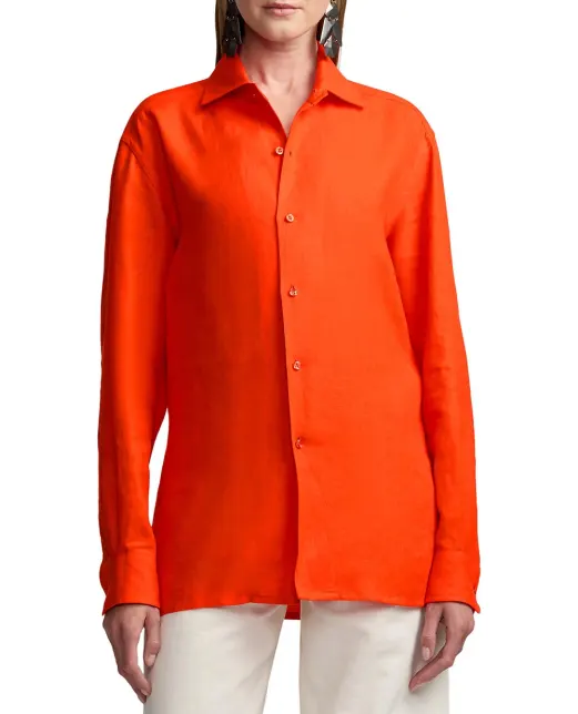 Ralph Lauren Collection Льняная рубашка - Артикул: 290966481001