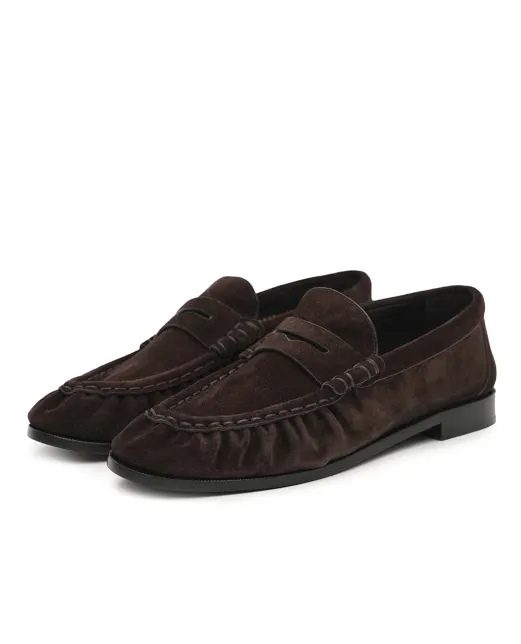 Saint Laurent Лофери з телячої замші - Артикул: 818908-2W5AA