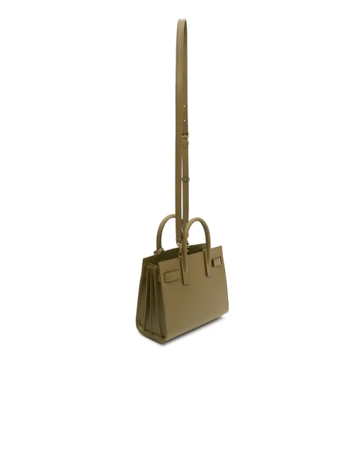 Saint Laurent Кожаная сумка Sac de Jour - Артикул: 392035-02G9W