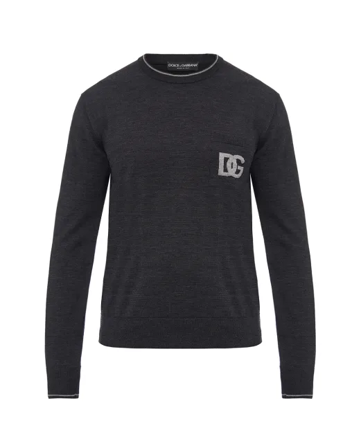 Dolce&Gabbana Свитшот из шерсти - Артикул: GXX28T-JDVCT